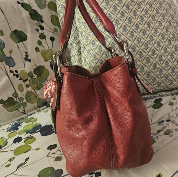 Tignanello Red Handbag - Picture 10 of 10